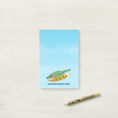 ロケットクロコ ポストイット (デスク上)