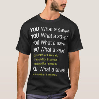 ロケットゲーム救チャットが無効になった3秒 Tシャツ