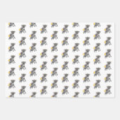 ロケットコアラベア ラッピングペーパーシート (正面2)