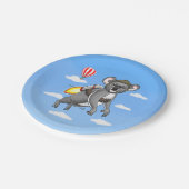 ロケットコアラ ペーパープレート (アングル)