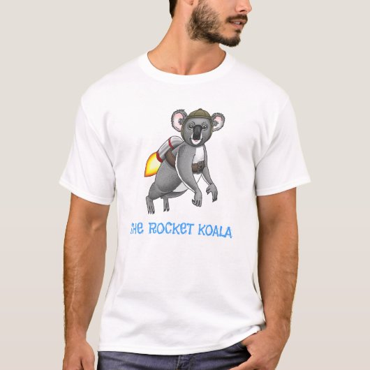 ロケットコアラ Tシャツ (正面)