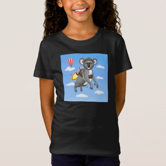 ロケットコアラ Tシャツ (正面)