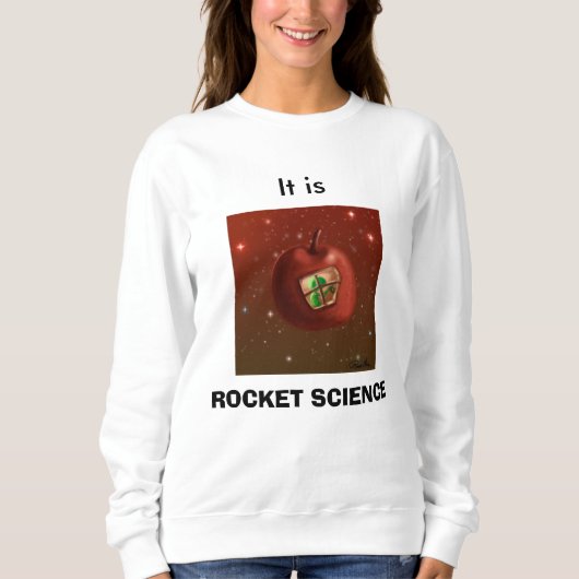 ロケットサイエンスTシャツyesだ! スウェットシャツ (正面)