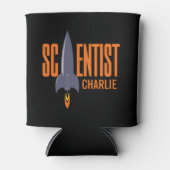 ロケットサイエンティスト名前をカスタムするドリンククーラー 缶クーラー (正面)