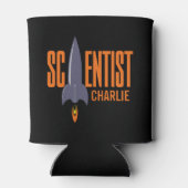 ロケットサイエンティスト名前をカスタムするドリンククーラー 缶クーラー (裏面)