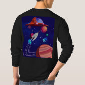 ロケットシップ Tシャツ (裏面)
