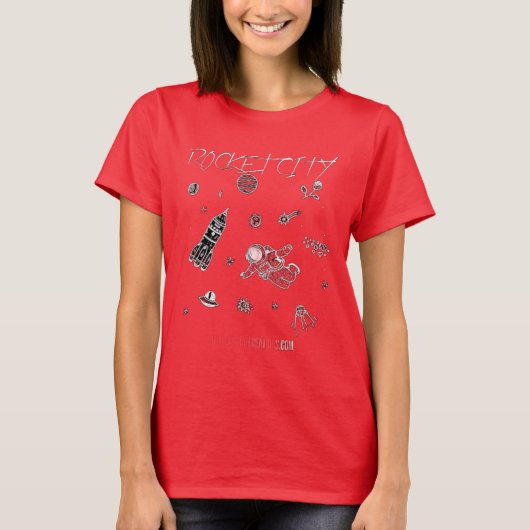 ロケットシティスケッチ1 Tシャツ (正面)
