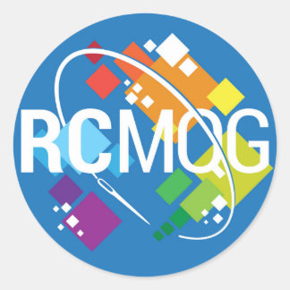 ロケットシティーモダンキルトギルドロゴシール(L) ラウンドシール