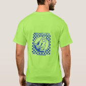 ロケットシティ市松模様に Tシャツ (裏面)