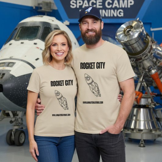 ロケットシティ シンプル Tシャツ