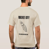 ロケットシティ シンプル Tシャツ (裏面)