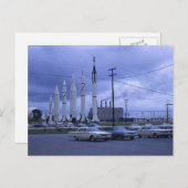 ロケットシティUSAハンツビルAL ポストカード (正面/裏面)