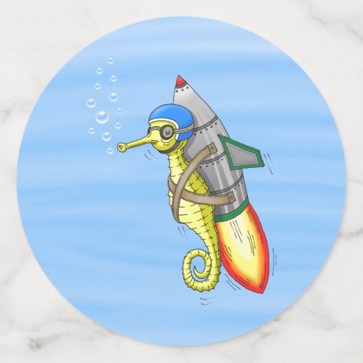 ロケットシーホース コンフェッティ (ラージ正面)