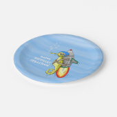 ロケットシーホース ペーパープレート (アングル)