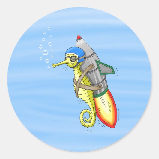 ロケットシーホース ラウンドシール (正面)