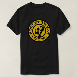 ロケットスウェットジムのロゴ Tシャツ
