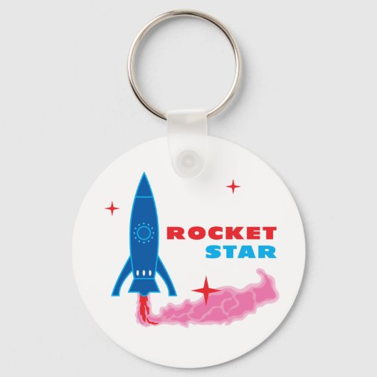 ロケットスター キーホルダー (正面)