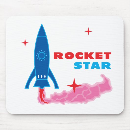 ロケットスター マウスパッド (正面)