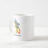 ロケットタツノオトシゴ コーヒーマグカップ (正面左)