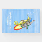 ロケットタツノオトシゴ 横断幕 (横)