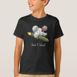 ロケットターキーのバックトゥスクール Tシャツ