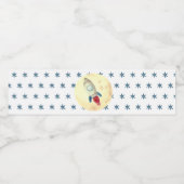 ロケットテーマのウォーターボトルラベル ペットボトルラベル (シングルラベル)