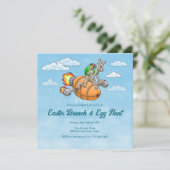 ロケットバニーのイースターブランチ&エッグ狩り 招待状 (スタンド正面)