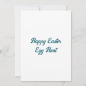 ロケットバニーズエッグ狩り 招待状 (裏面)