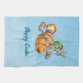 ロケットバニー キッチンタオル (横)