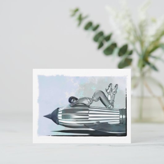 ロケットバーブポストカード ポストカード (スタンド正面)