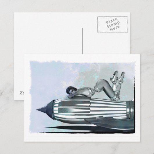 ロケットバーブポストカード ポストカード (正面/裏面)