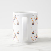 ロケットパターンを吹き飛ばす ジャンボコーヒーマグカップ (裏面)