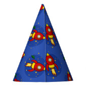 ロケットパーティー帽子 パーティーハット (裏面)