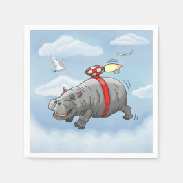 ロケットヒッポ誕生日 スタンダードカクテルナプキン