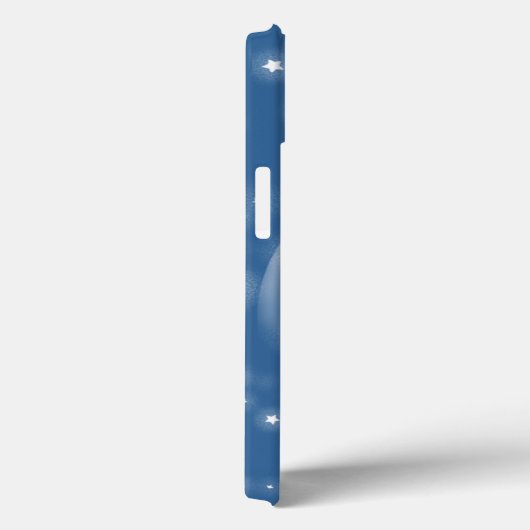 ロケットブルー赤の名前タフiphone宇宙ケース Case-Mate iPhoneケース (裏面 / 右)