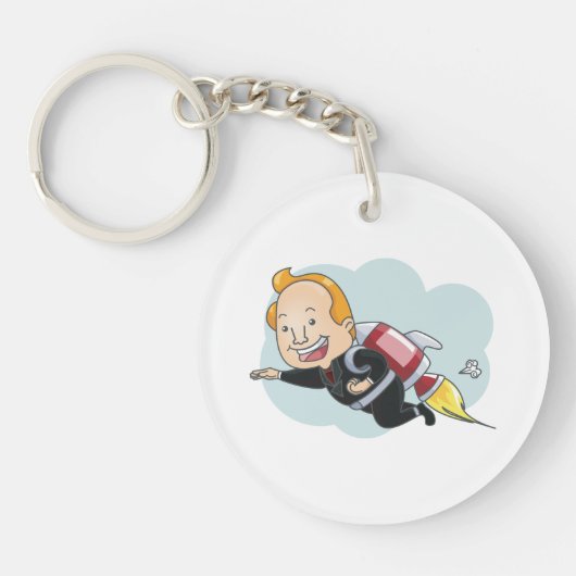 ロケットマン キーホルダー (正面)