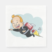 ロケットマン スタンダードランチョンナプキン (正面)