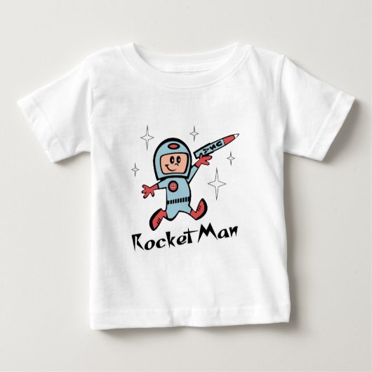 ロケットマン ベビーTシャツ (正面)