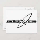 ロケットマン ポストカード (正面/裏面)