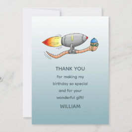 ロケットミミズ サンキューカード