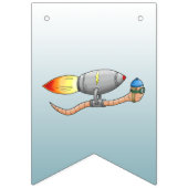 ロケットミミズ バンティングフラッグ (第1の旗)