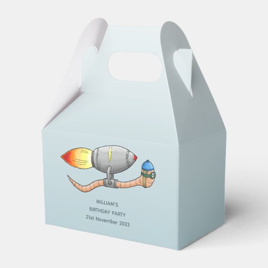 ロケットミミズ フェイバーボックス (正面サイド)