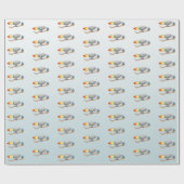 ロケットミミズ ラッピングペーパー (フラット)