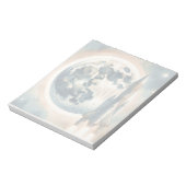 ロケットムーン宇宙 ノートパッド (回転)