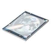 ロケットムーン宇宙 ノートパッド (回転)