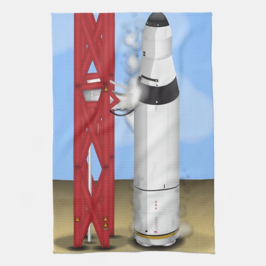 ロケットランチャー キッチンタオル (縦)