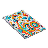 「ロケットレインボー」スパイラルノート ノートブック (右側)