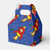 ロケットレッドイエローゲーブルビーフボックス フェイバーボックス (正面サイド)