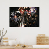 ロケットレッドグレア ポスター (キッチン)