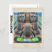 ロケットロッジキャビン – ポストカード (正面/裏面)